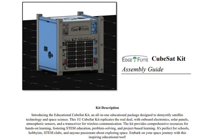 CubeSat assembly guide preview