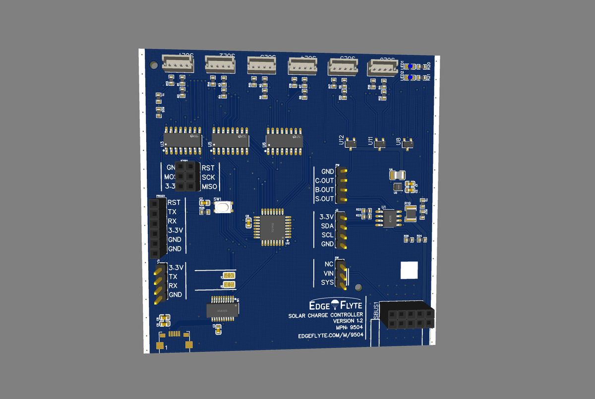 CubeSat Solar Charge Controller